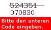 Sicherheitscode